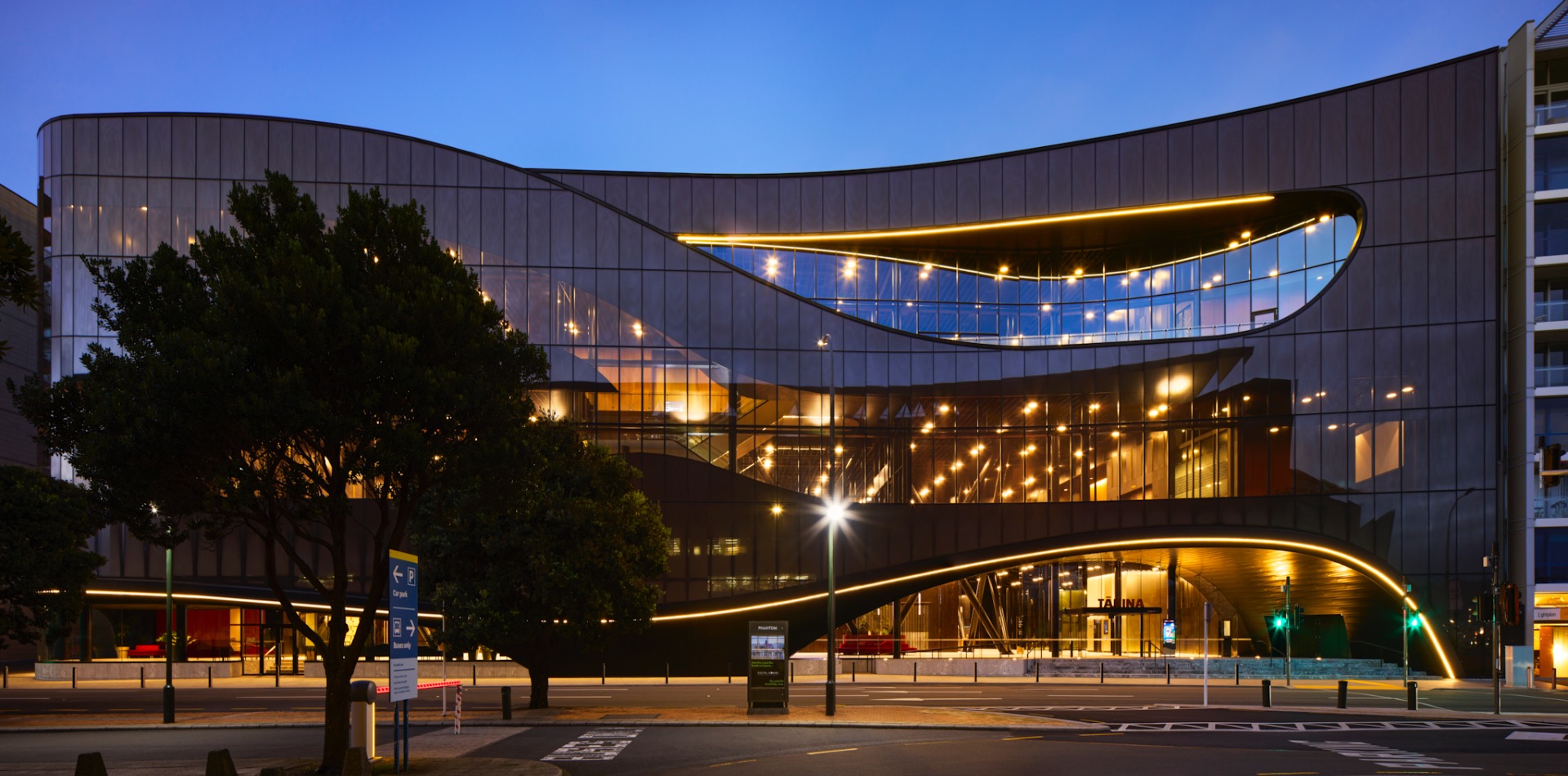 Tākina is a finalist for the Civic, Health & Arts Property Award in the 2024 Property Industry Awards